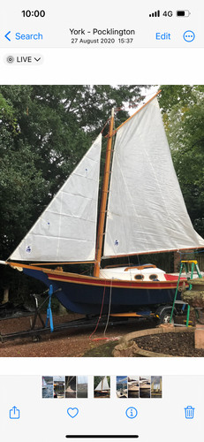 Weekender gaff rigged sailing - gaff,