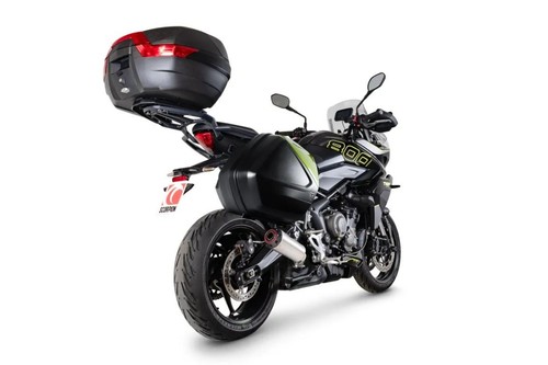 Scorpion exhaust stainless red - scorpion,