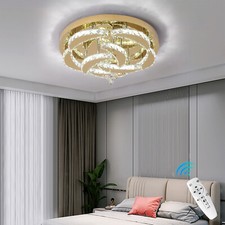 LED Dimmable Crystal Gold
