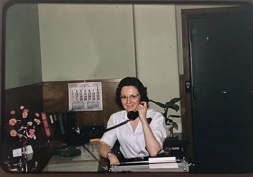 Original vintage photo slide - original,