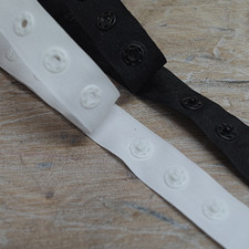 Popper Tape, White or Black