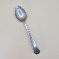 Vintage English Teaspoon Stainless Chrome Plate Nickel Silver Cutlery Flatware