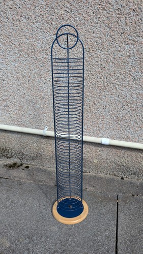 Navy metal rack holds 48 - navy,