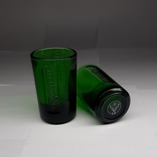 Jagermeister Shot Glasses Pair Jager Brand New Green Branded Shot Glass 25ml