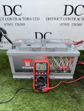 YUASA SILVER YBX 5000 HSB019 100ah 900en 12v CAR SUV VAN BATTERY