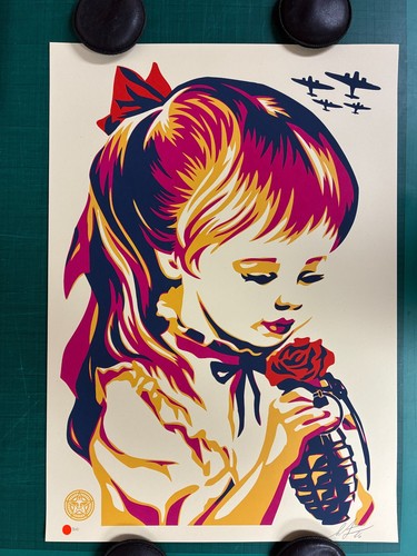 Shepard fairey war - shepard,