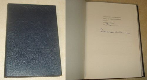 Signed tennessee williams ltd - signed,