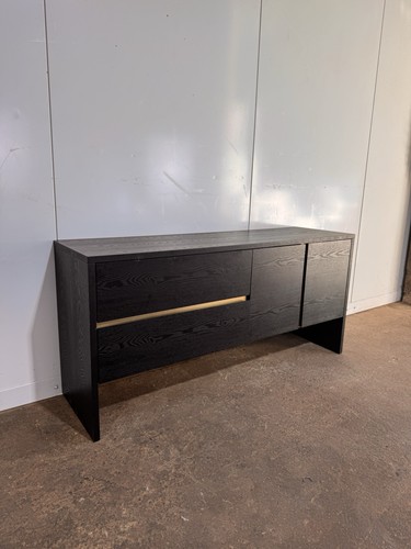 Black gold modern sideboard - modern,