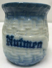 Antique Blue White Stoneware