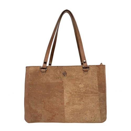 Vegan natural cork leather - natural,