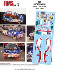 DECALS 1/43 REF 0305 SUBARU