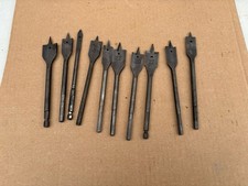 10 X Vintage, Drill Bits