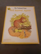 ? The National Trust Red Squirrel Jigsaw Puzzle 25 Piece Vintage Complete