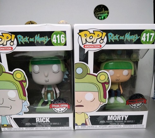 Funko pop vinyl rick - vinyl, and