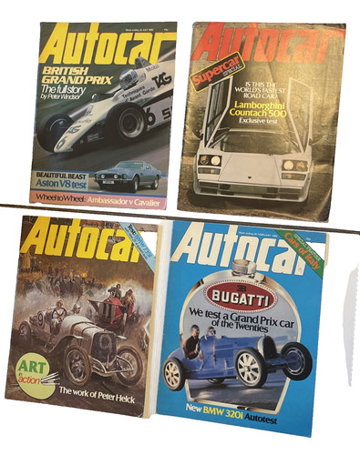 Autocar magazine bundle - x,