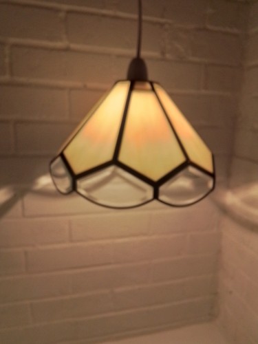 Light shade stained glass - stained, 8