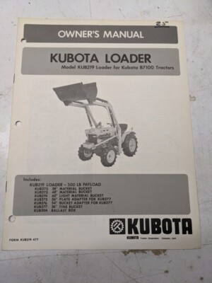 Kubota tractor parts - kubota,