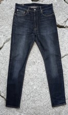 Levi’s Lot 512 Navy Jeans W36 L32 Slim fit Modern 2% Elastane Premium