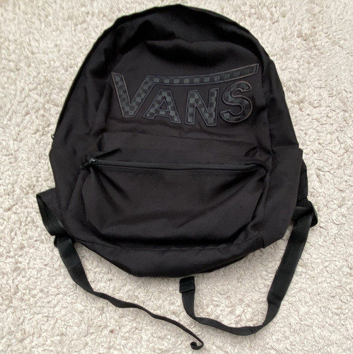 Vans black small backpack - vans,