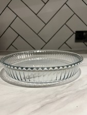 Pyrex Clear Fluted Flan Quiche
