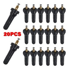 20Pcs TPMS Valve Stem Snap-in Tire Pressure Sensor Valve Stem Tire Valve Stems