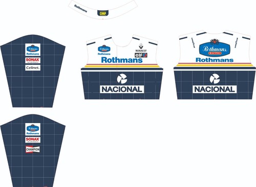 Rothmans kart cordura - rothmans,