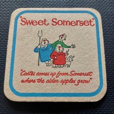 Coates Cider Beer Mat Uk Cat