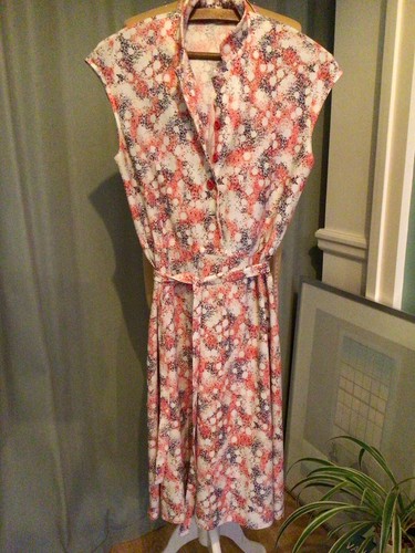 Ladies summer vintage dress - ladies,