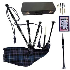 Pride of Scotland Bagpipe with Hard Carry Box, Tutor Book, Drone Set & Chanter