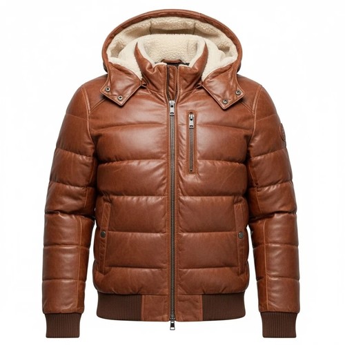 Men new real leather - new,
