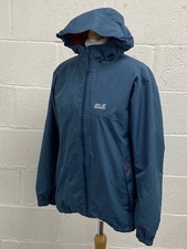 Kids Jack Wolfskin 3 in 1 Jacket Coat Blue Used