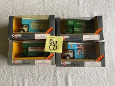 Corgi Toys Collectable Bundle of  4 Bedford Pantechnicon Lorries New Old Stock