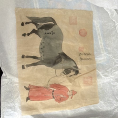 Chinese handpainted scroll - chinese,
