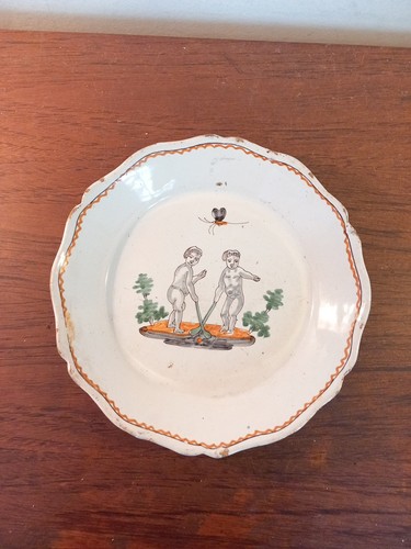 Antique french nevers - nevers, faience