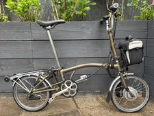 Brompton m3l folding bicycle - folding, +