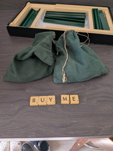 Vintage scrabble letters - letters, 2