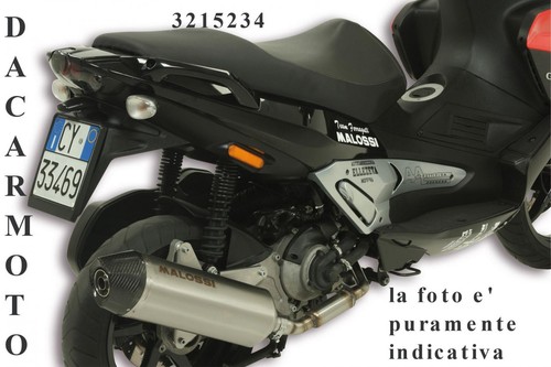Exhaust malossi gilera - exhaust, runner