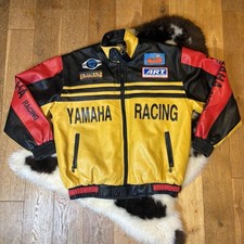 Yamaha Racing Men's Jacket XXL Rare Vintage Motorcycle Jacket