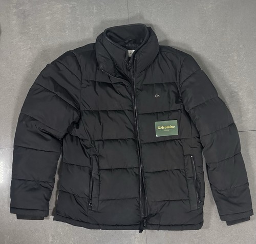 Calvin klein black puffer - black,