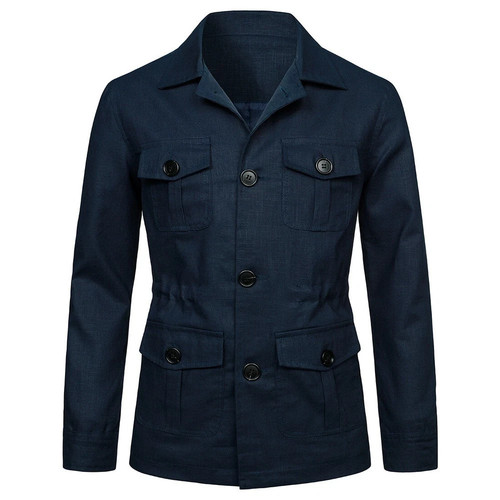 Men 100 linen - linen, jacket