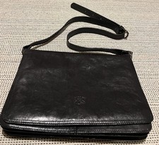 Stylish Women's Tula OakleyLeather Shoulder / Hand Bag. Dark Blue Navy