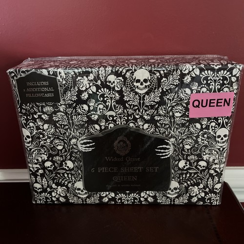 Wicked grave queen sheet set - wicked,