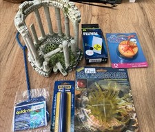 Ornament Roman Columns Ancient Ruins Air Bubbler Decoration Fish Tank & Extras!
