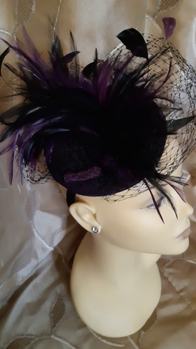 Pill box fascinator - box,