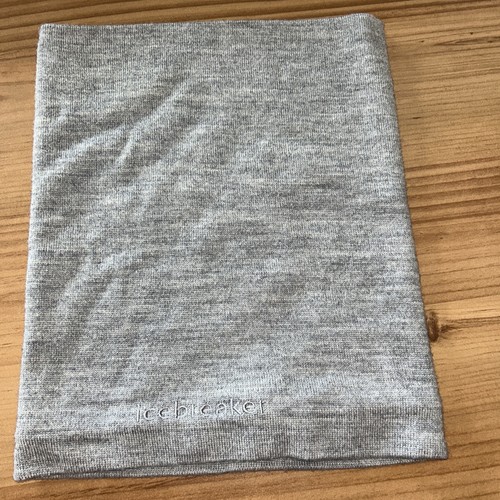Unisex grey merino wool necker - unisex,
