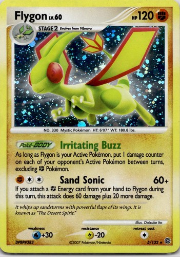 Flygon 132 secret wonders - 5/132,