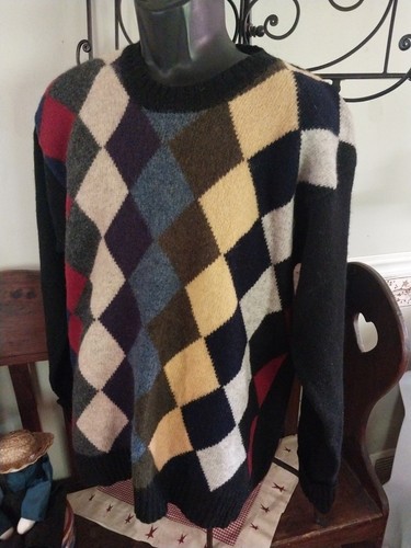 Heather tweed sweater mens - heather,