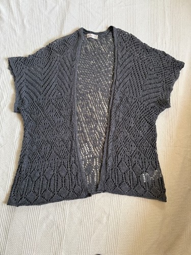 Hollister gray crocheted - hollister,