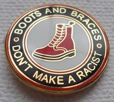 SKA REGGAE SKINHEAD BADGE -