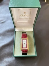 Gucci Watch – Red Leather
